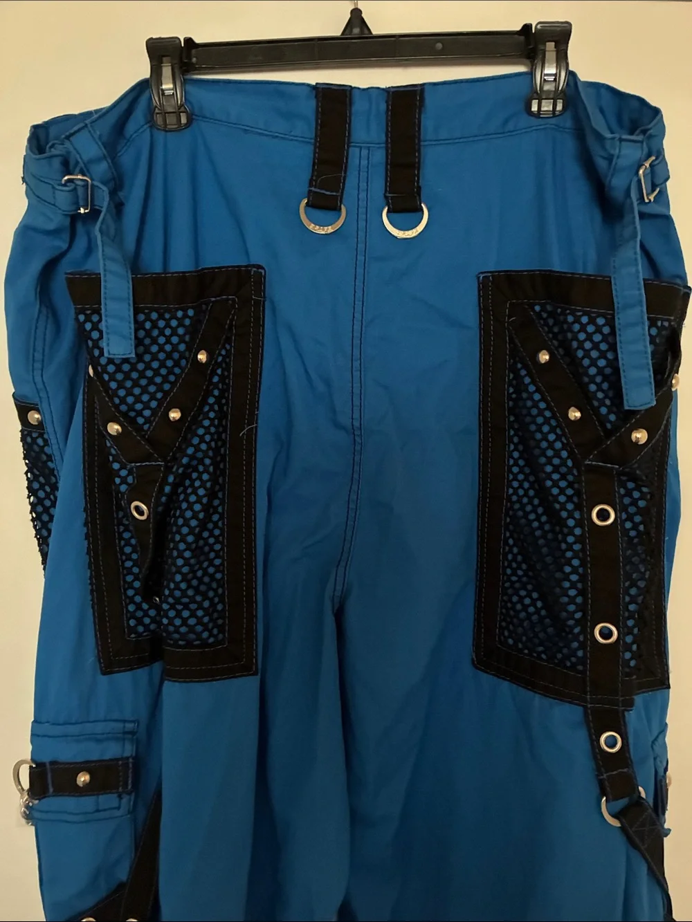 Tripp NYC NWT 3XL Royal w/Black Fishnet Cargo Pants/Shorts